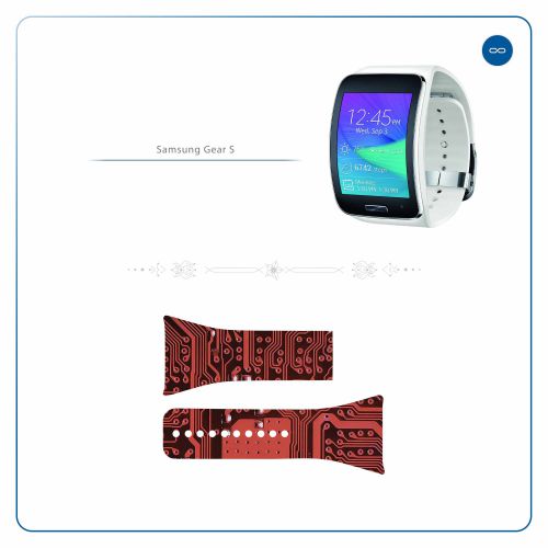 Samsung_Gear S_Red_Printed_Circuit_Board_2